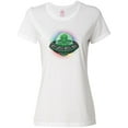 thumbnail image 1 of Inktastic Spaceship Funny Alien Outer Space Women's T-Shirt, 1 of 5