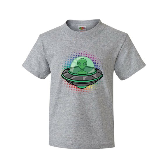 Inktastic Spaceship Funny Alien Outer Space Youth T-Shirt