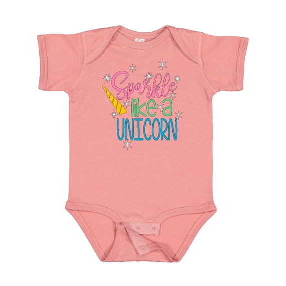 Inktastic Sparkle Like a Unicorn Boys or Girls Baby Bodysuit