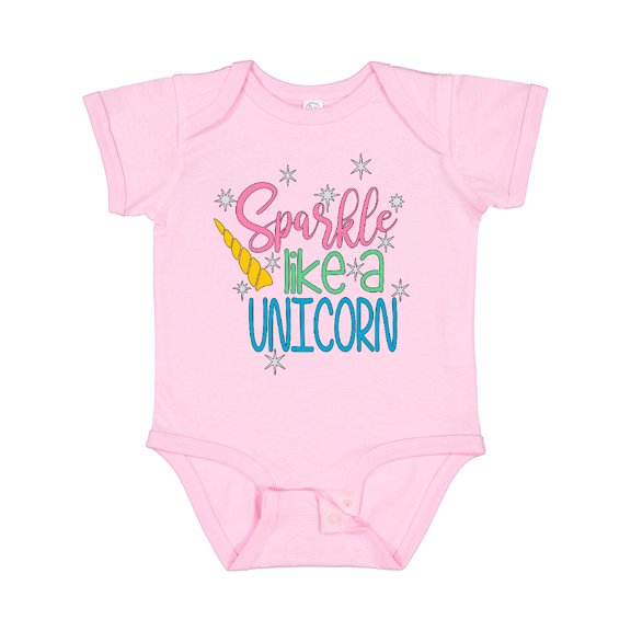 Inktastic Sparkle Like a Unicorn Boys or Girls Baby Bodysuit