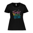 thumbnail image 1 of Inktastic Sparkle Like a Unicorn Women's Plus Size T-Shirt, 1 of 5