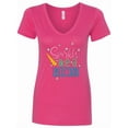 thumbnail image 1 of Inktastic Sparkle Like a Unicorn Women's V-Neck T-Shirt, 1 of 5