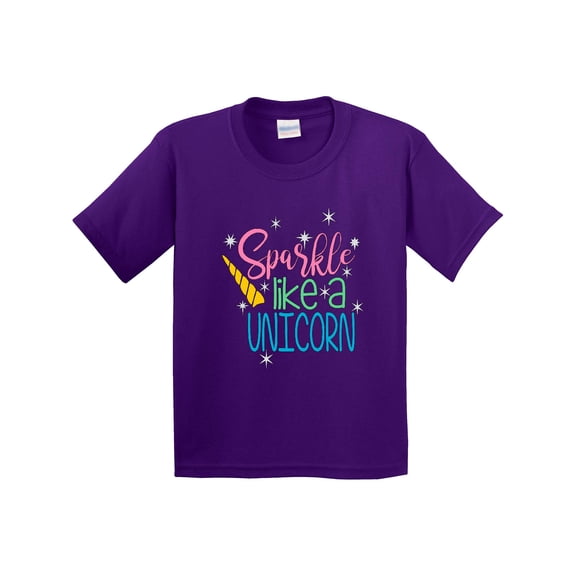 Inktastic Sparkle Like a Unicorn Youth T-Shirt