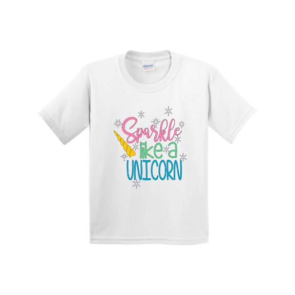Inktastic Sparkle Like a Unicorn Youth T-Shirt