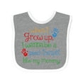 thumbnail image 1 of Inktastic Speech Therapist Like Mommy Boys or Girls Baby Bib, 1 of 4