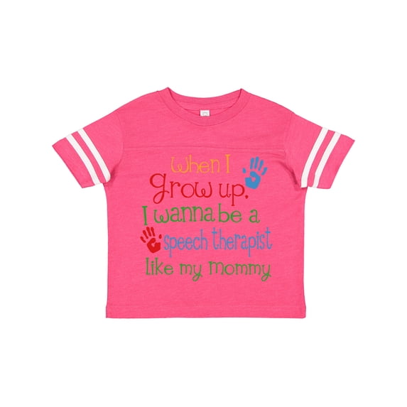 Inktastic Speech Therapist like Mommy Boys or Girls Toddler T-Shirt