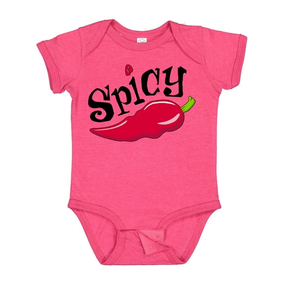 Inktastic Spicy Hot Chili Pepper Boys or Girls Baby Bodysuit