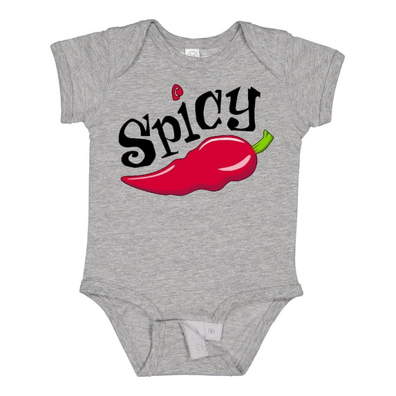 Inktastic Spicy Hot Chili Pepper Boys or Girls Baby Bodysuit