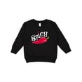thumbnail image 1 of Inktastic Spicy Hot Chili Pepper Toddler Sweatshirt, 1 of 4