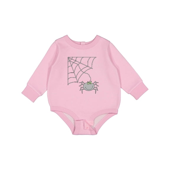 Inktastic Spider_web Baby Fleece Bodysuit