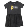 thumbnail image 1 of Inktastic Spina Bifida Warrior Girls Toddler Dress, 1 of 5