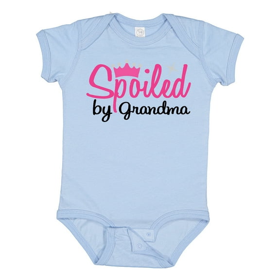 Inktastic Spoiled By Grandma Girls Baby Bodysuit