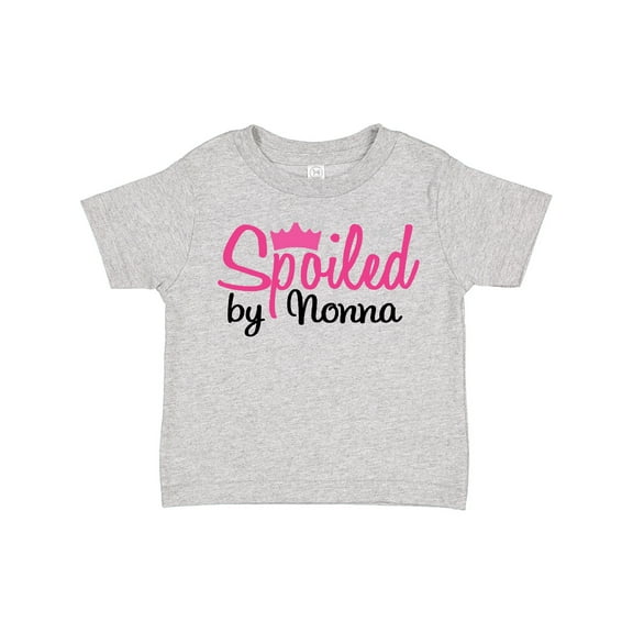 Inktastic Spoiled by Nonna Girls Toddler T-Shirt