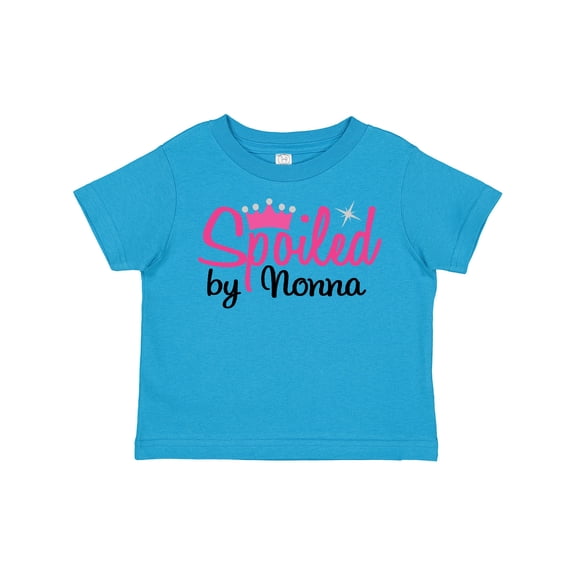 Inktastic Spoiled by Nonna Girls Toddler T-Shirt