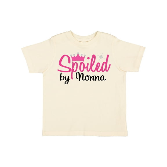 Inktastic Spoiled by Nonna Girls Toddler T-Shirt