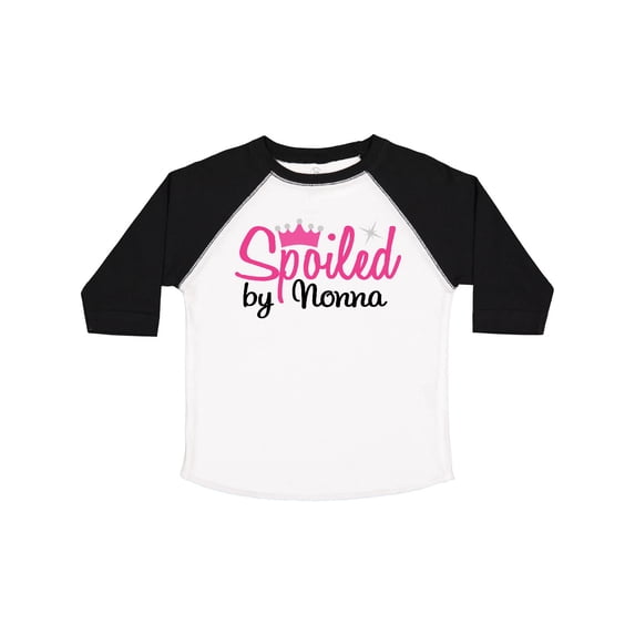 Inktastic Spoiled by Nonna Girls Toddler T-Shirt