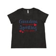 thumbnail image 1 of Inktastic Spoiling Grandma Women's Plus Size T-Shirt, 1 of 5