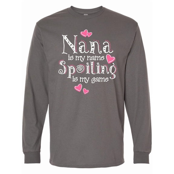Inktastic Spoiling Nana Long Sleeve T-Shirt