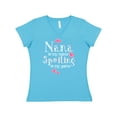 thumbnail image 1 of Inktastic Spoiling Nana Women's V-Neck T-Shirt, 1 of 5