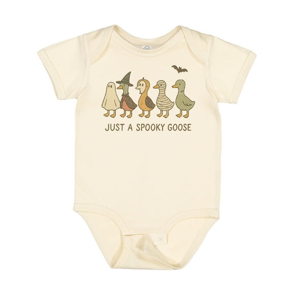 Inktastic Spooky Goose Halloween Costume Cute Ducks Boys or Girls Baby Bodysuit