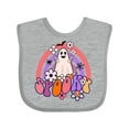 thumbnail image 1 of Inktastic Spooky Retro Halloween Ghost Boys or Girls Baby Bib, 1 of 4