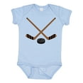 thumbnail image 1 of Inktastic Sports Hockey Sticks Boys or Girls Baby Bodysuit, 1 of 5