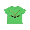 thumbnail image 1 of Inktastic Sports Hockey Sticks Boys or Girls Toddler T-Shirt, 1 of 5