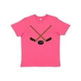 thumbnail image 1 of Inktastic Sports Hockey Sticks Youth T-Shirt, 1 of 5