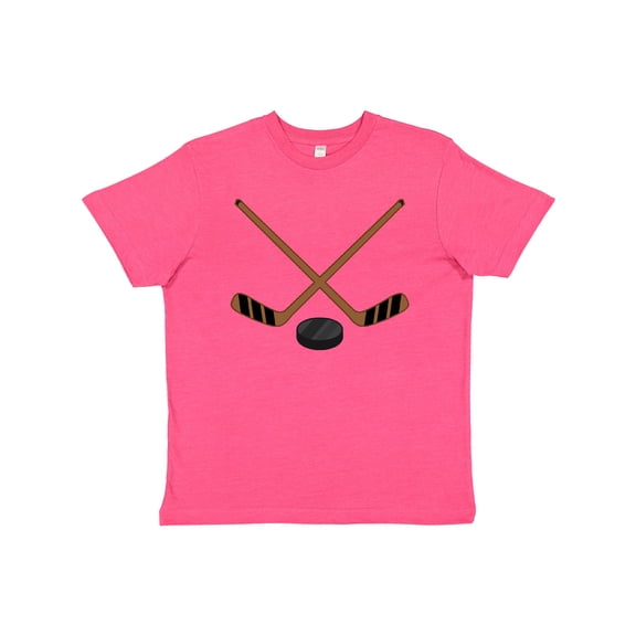 Inktastic Sports Hockey Sticks Youth T-Shirt