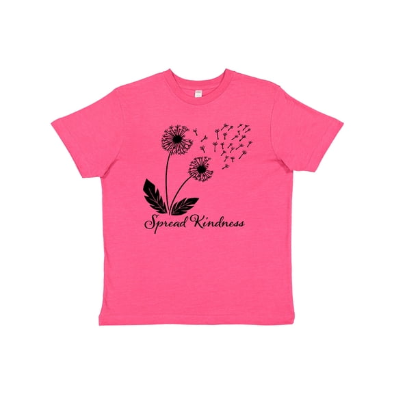 Inktastic Spread Kindness Dandelion Youth T-Shirt