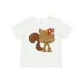thumbnail image 1 of Inktastic Spring Animals, Cute Squirrel, Colorful Flowers Boys or Girls Toddler T-Shirt, 1 of 5