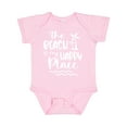thumbnail image 1 of Inktastic Spring Break the Beach is My Happy Place Boys or Girls Baby Bodysuit, 1 of 5