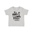thumbnail image 1 of Inktastic Spring Break the Beach is My Happy Place Boys or Girls Baby T-Shirt, 1 of 5