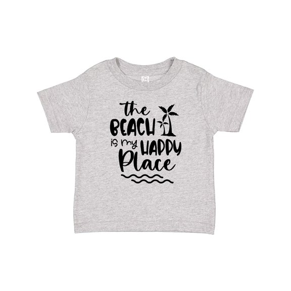 Inktastic Spring Break the Beach is My Happy Place Boys or Girls Baby T-Shirt