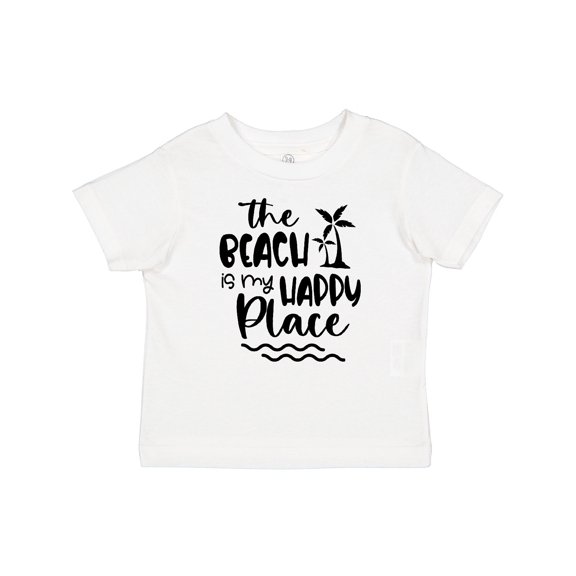 Inktastic Spring Break the Beach is My Happy Place Boys or Girls Baby T-Shirt
