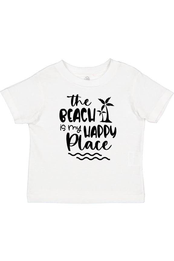 Spring Break the Beach is My Happy Place Boys or Girls Baby T-Shirt