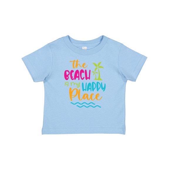 Inktastic Spring Break the Beach is My Happy Place Boys or Girls Baby T-Shirt