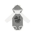 thumbnail image 1 of Inktastic Spring Break the Beach is My Happy Place Boys or Girls Long Sleeve Baby Bodysuit, 1 of 5