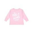 thumbnail image 1 of Inktastic Spring Break the Beach is My Happy Place Boys or Girls Long Sleeve Toddler T-Shirt, 1 of 5