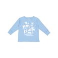 thumbnail image 1 of Inktastic Spring Break the Beach is My Happy Place Boys or Girls Long Sleeve Toddler T-Shirt, 1 of 5