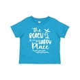 thumbnail image 1 of Inktastic Spring Break the Beach is My Happy Place Boys or Girls Toddler T-Shirt, 1 of 5