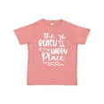 thumbnail image 1 of Inktastic Spring Break the Beach is My Happy Place Boys or Girls Toddler T-Shirt, 1 of 5