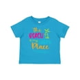 thumbnail image 1 of Inktastic Spring Break the Beach is My Happy Place Boys or Girls Toddler T-Shirt, 1 of 5