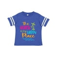thumbnail image 1 of Inktastic Spring Break the Beach is My Happy Place Boys or Girls Toddler T-Shirt, 1 of 5