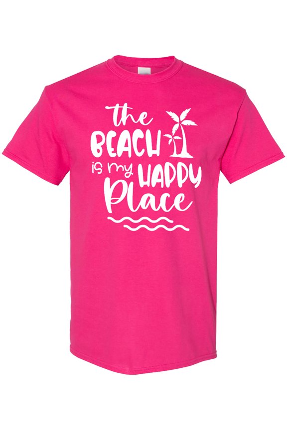Spring Break the Beach is My Happy Place T-Shirt