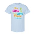 thumbnail image 1 of Inktastic Spring Break the Beach is My Happy Place T-Shirt, 1 of 5