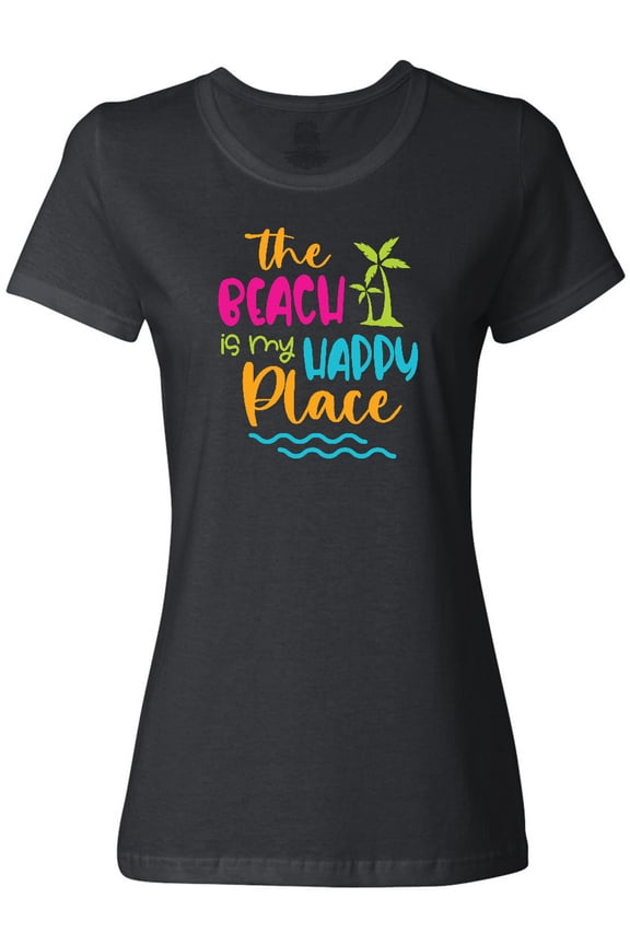 Spring Break the Beach is My Happy Place Women's T-Shirt