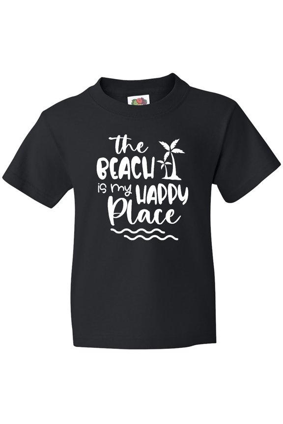 Spring Break the Beach is My Happy Place Youth T-Shirt