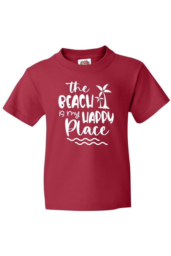 Spring Break the Beach is My Happy Place Youth T-Shirt