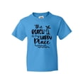 thumbnail image 1 of Inktastic Spring Break the Beach is My Happy Place Youth T-Shirt, 1 of 5